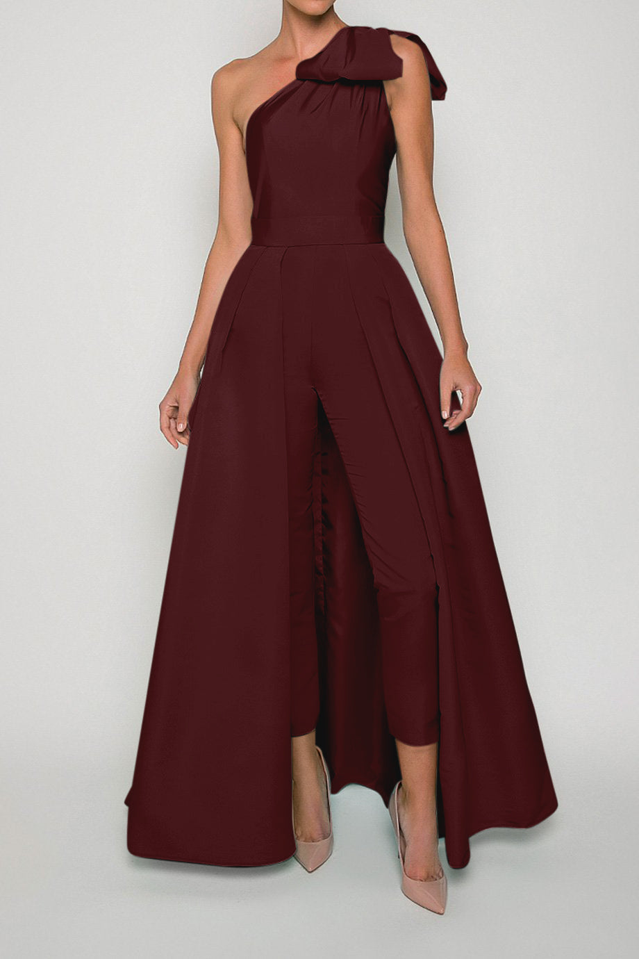 Jumpsuit with 2025 full length skirt