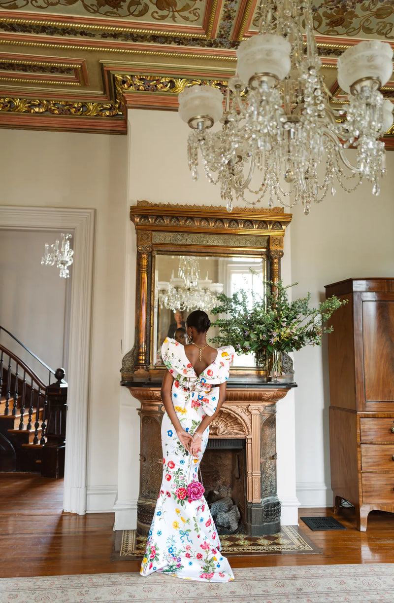 As Seen In Vogue: Alexia María and Illustrator Stephanie Fishwick Create a Dreamy, Spring Wedding-Ready Bridal Collection.