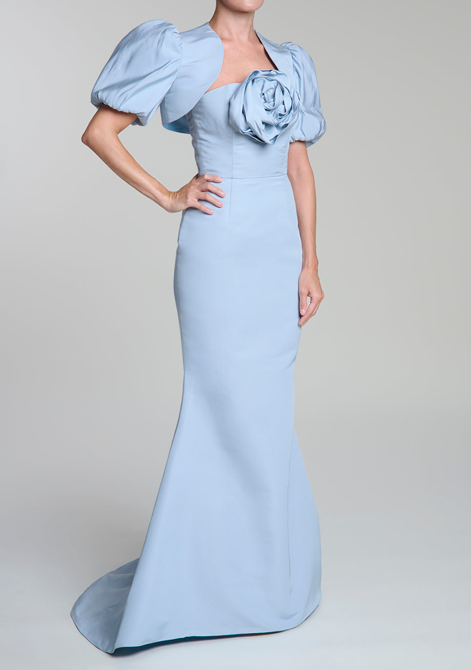 Silk Faille Bolero – ALEXIA MARÍA
