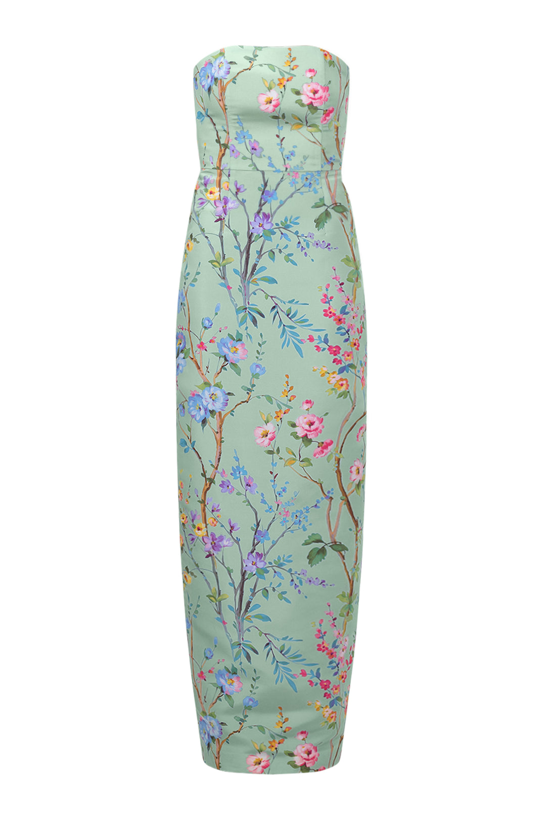 Elizabeth Garden Reverie Silk Faille Column Gown