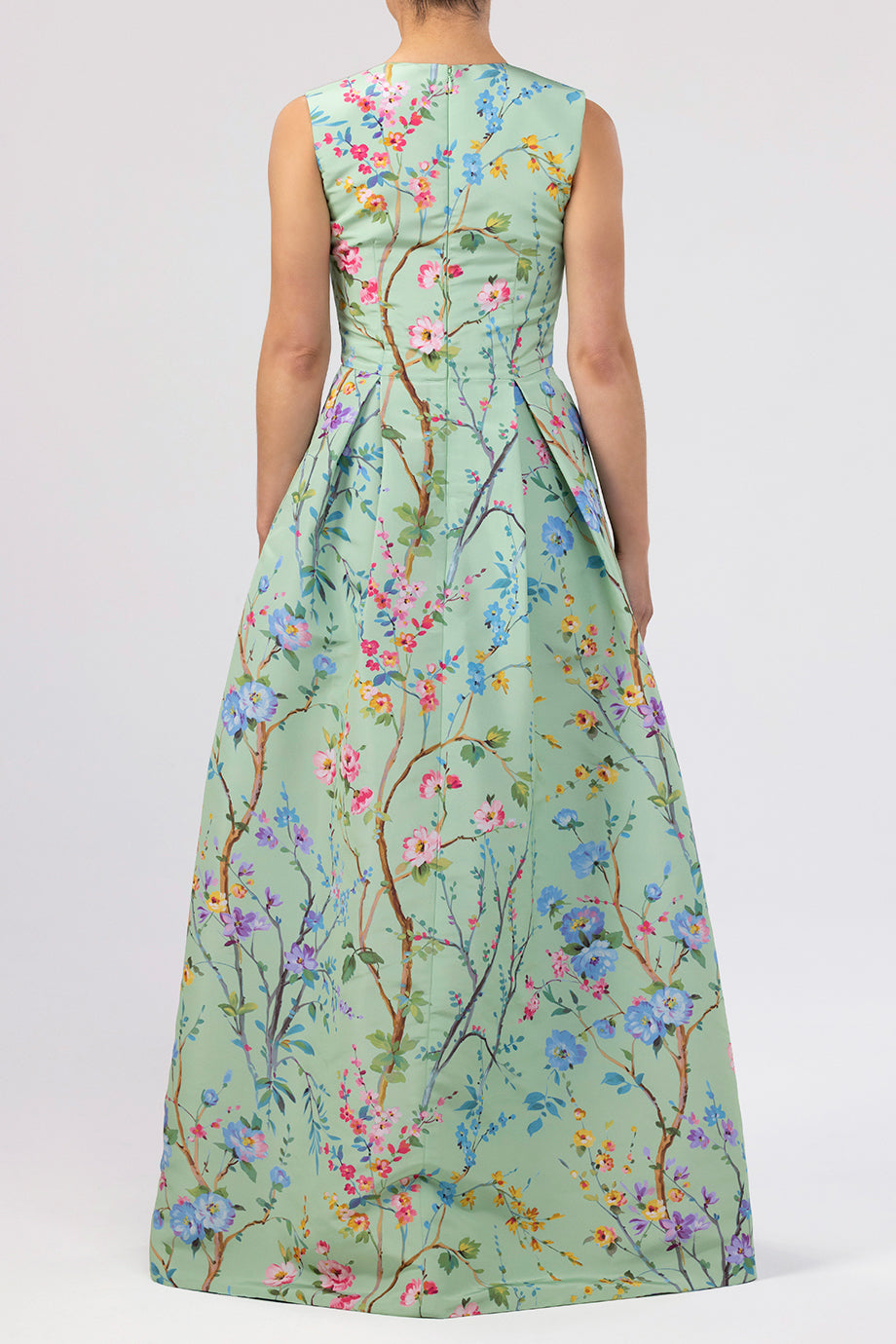 Grace Garden Reverie Silk Faille Ball Gown