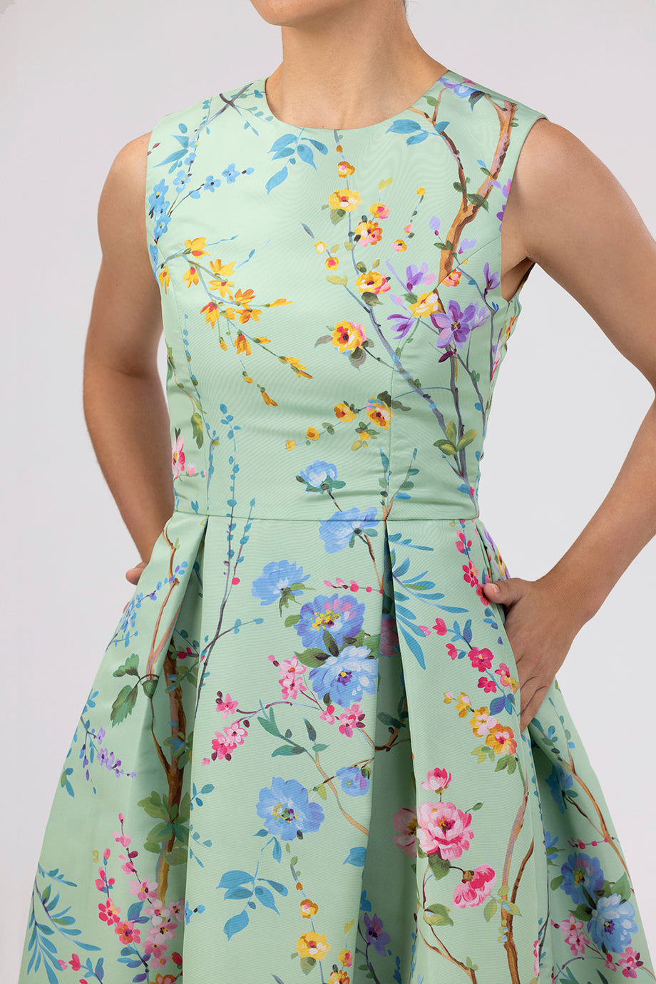 Grace Garden Reverie Silk Faille Ball Gown