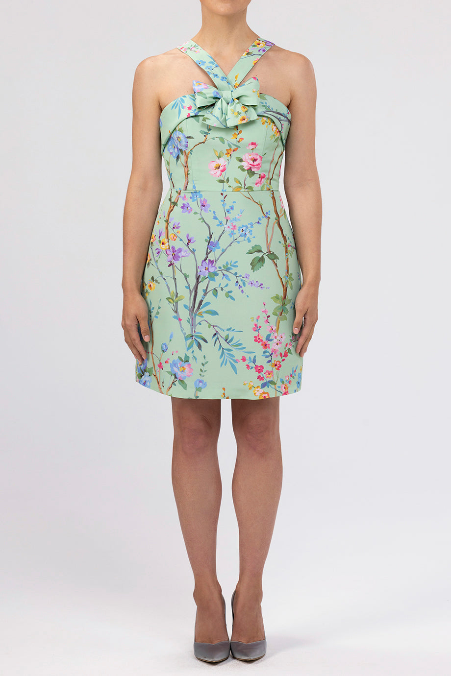 Lily Garden Reverie Silk Faille Mini Dress
