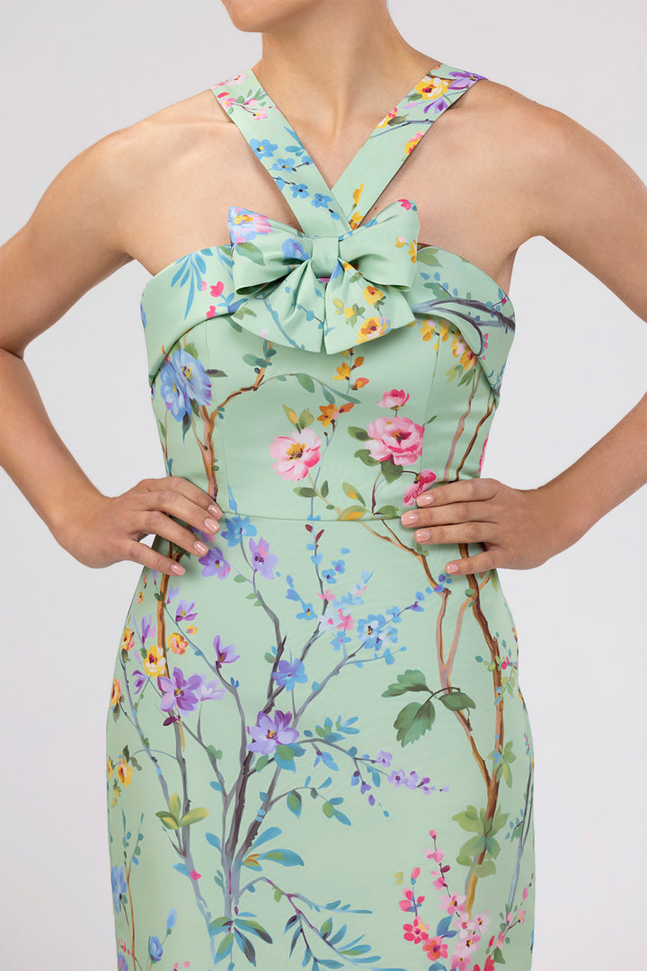 Lily Garden Reverie Silk Faille Mini Dress