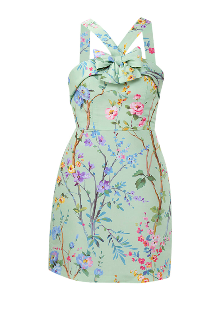 Lily Garden Reverie Silk Faille Mini Dress