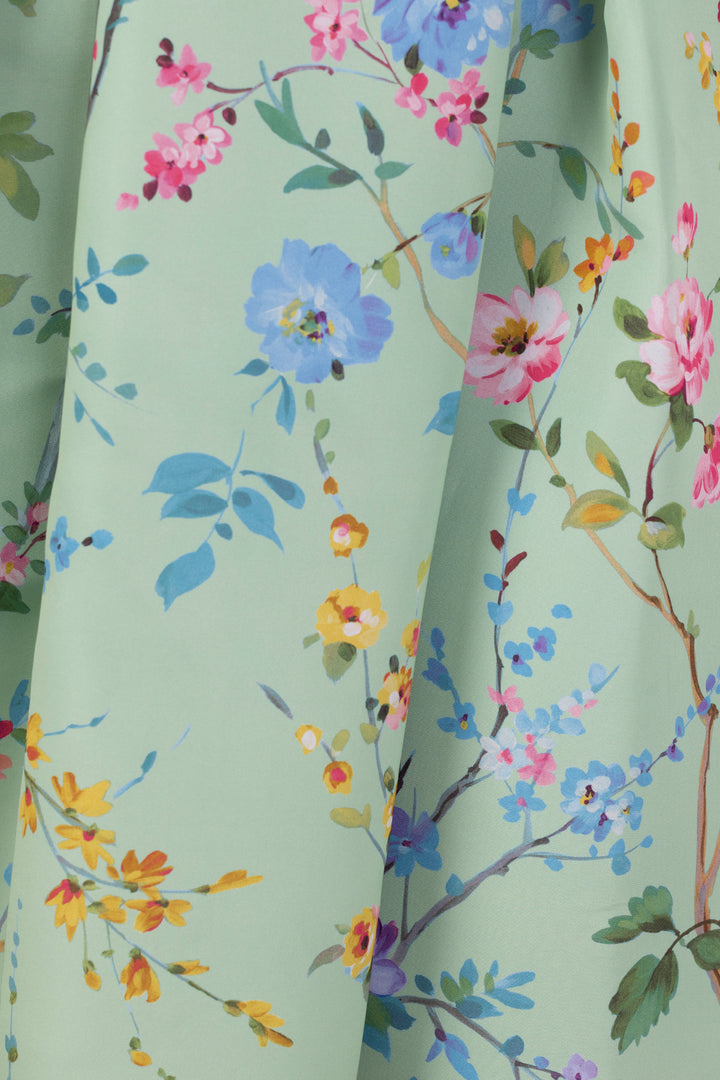 Elizabeth Garden Reverie Silk Faille Column Gown