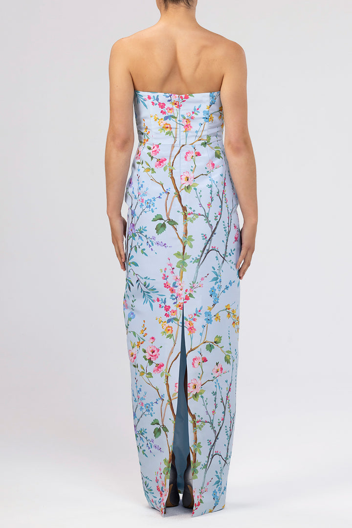 Elizabeth Garden Reverie Silk Faille Column Gown
