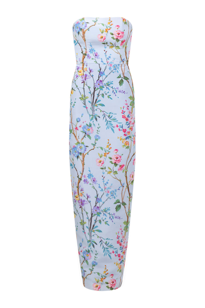 Elizabeth Garden Reverie Silk Faille Column Gown