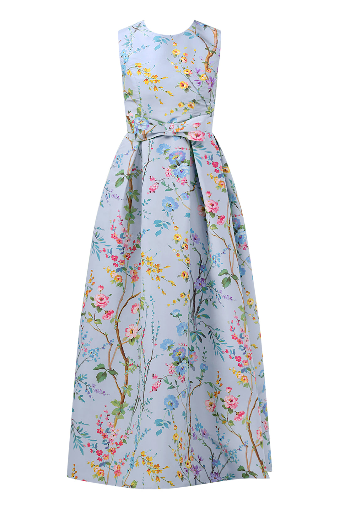 Grace Garden Reverie Silk Faille Ball Gown with Bow Belt