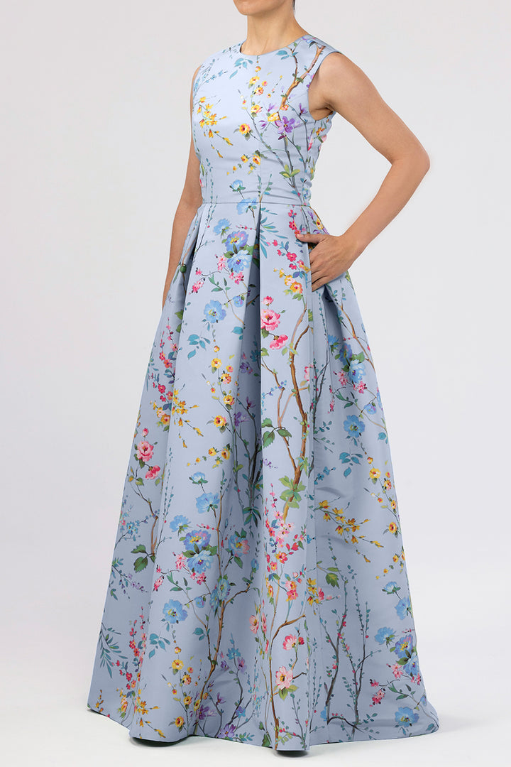 Grace Garden Reverie Silk Faille Ball Gown