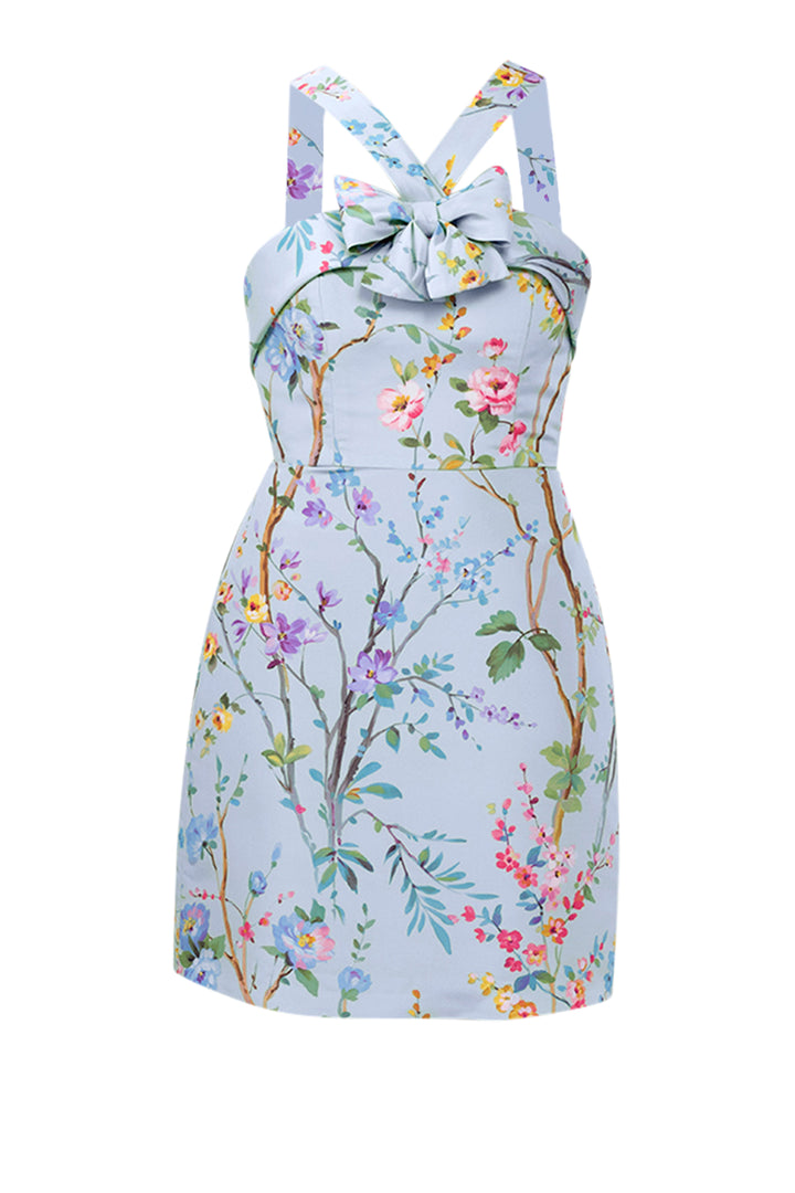 Lily Garden Reverie Silk Faille Mini Dress