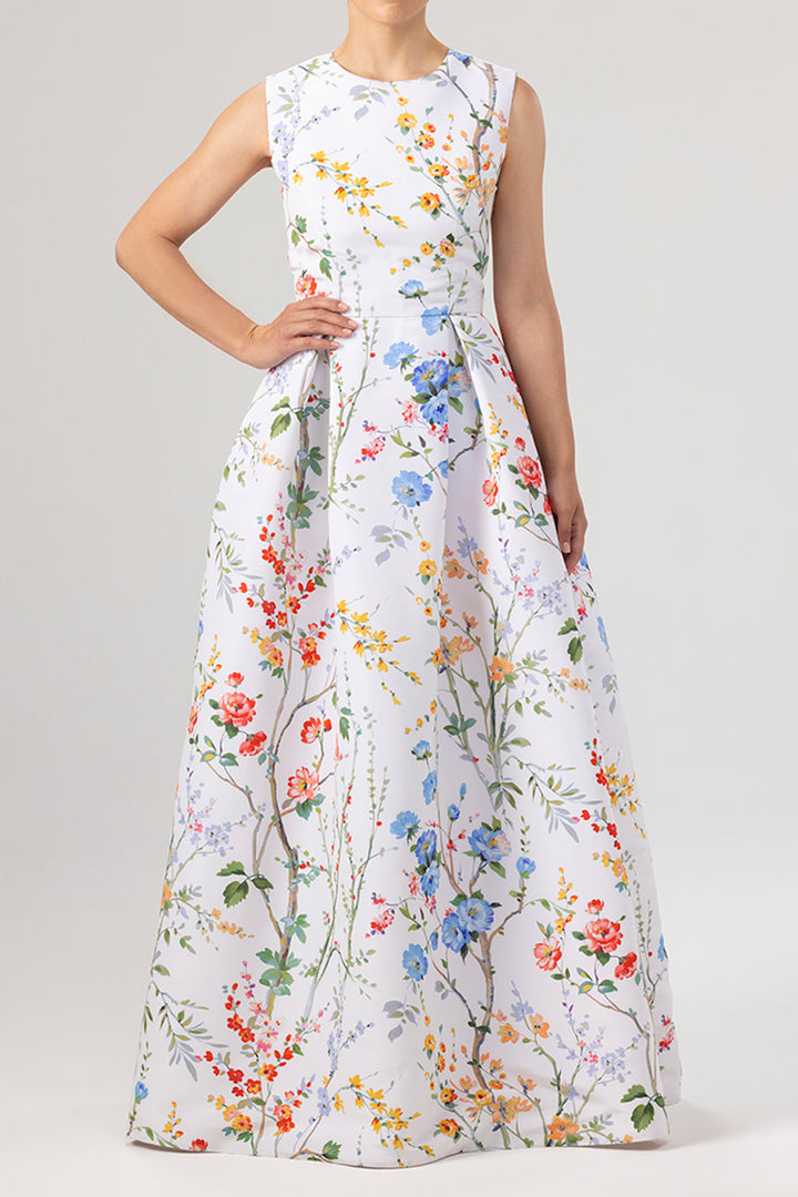 Grace Garden Reverie Silk Faille Ball Gown