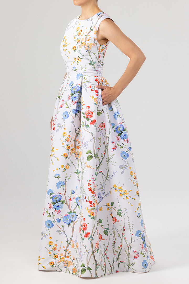 Grace Garden Reverie Silk Faille Ball Gown