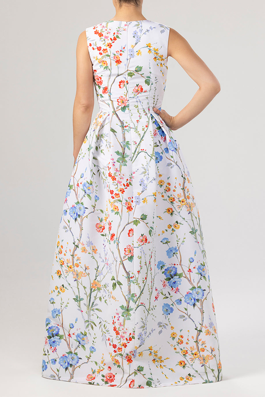 Grace Garden Reverie Silk Faille Ball Gown