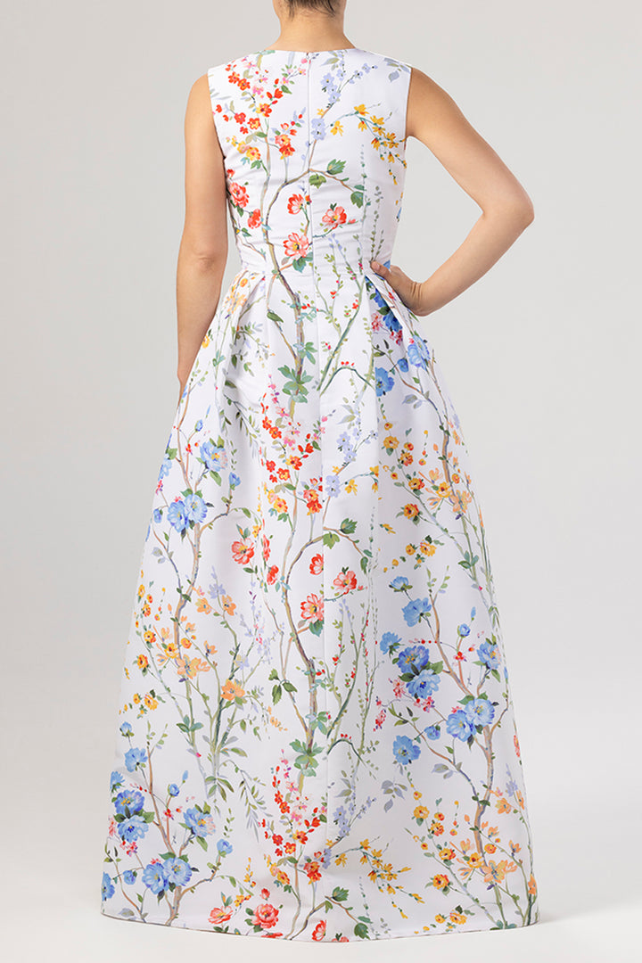 Grace Garden Reverie Silk Faille Ball Gown