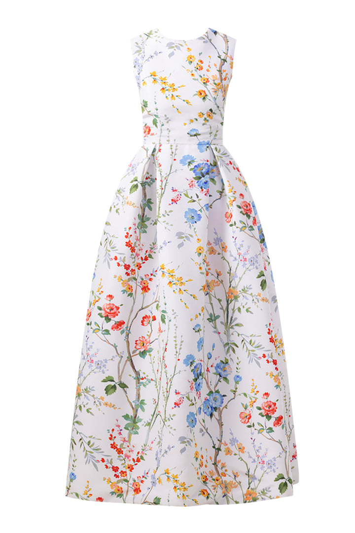 Grace Garden Reverie Silk Faille Ball Gown