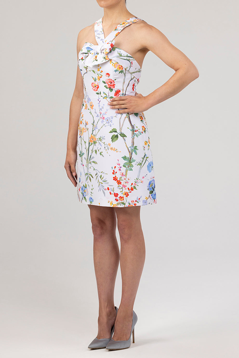Lily Garden Reverie Silk Faille Mini Dress