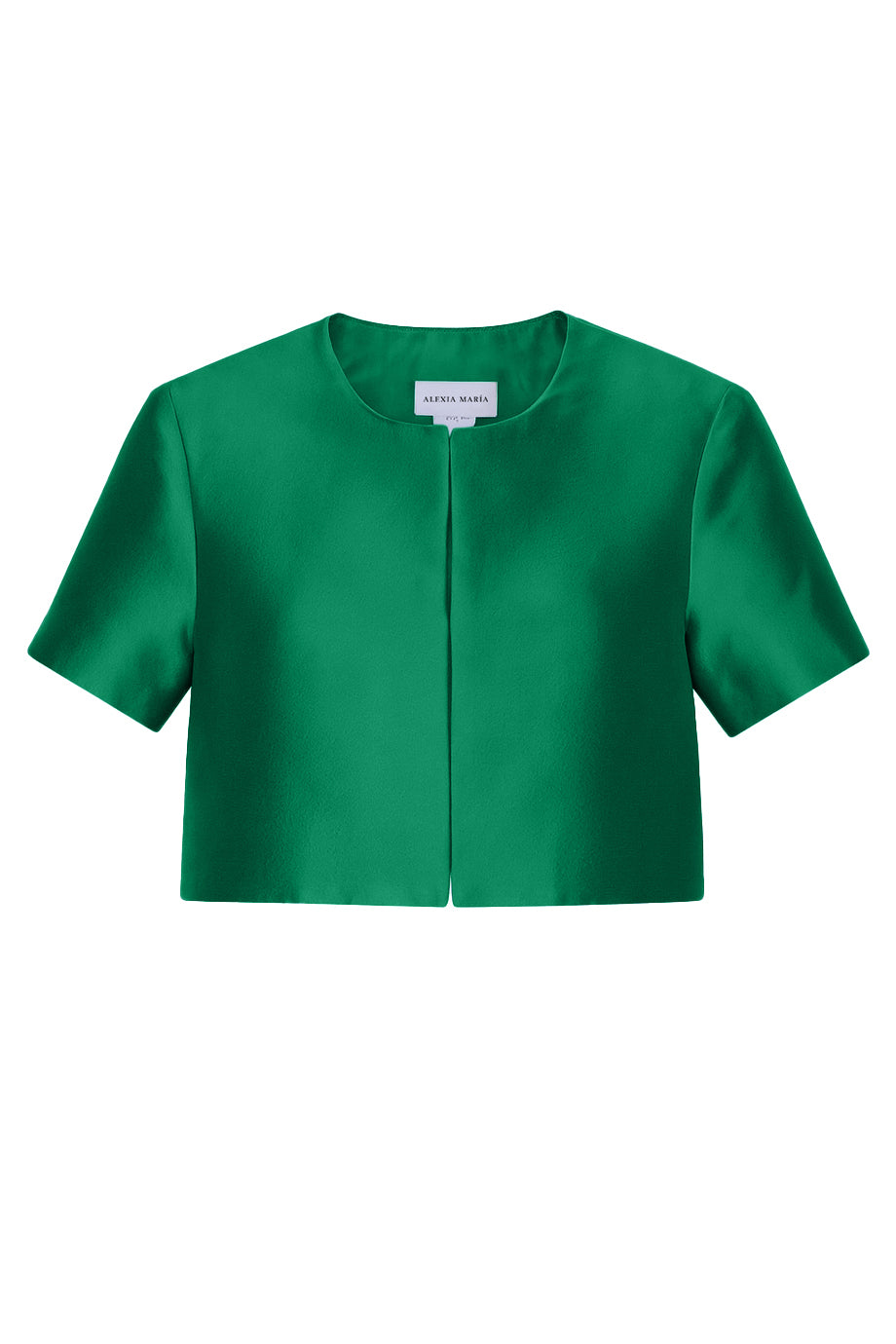 Audrey Silk and Wool Short Sleeve Jacket