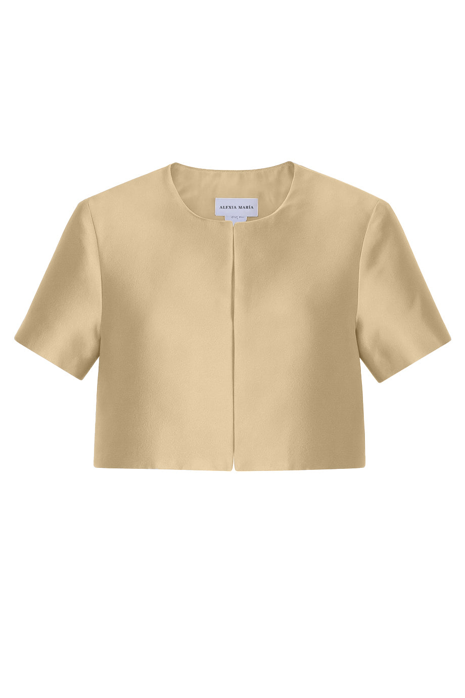 Audrey Silk and Wool Short Sleeve Jacket
