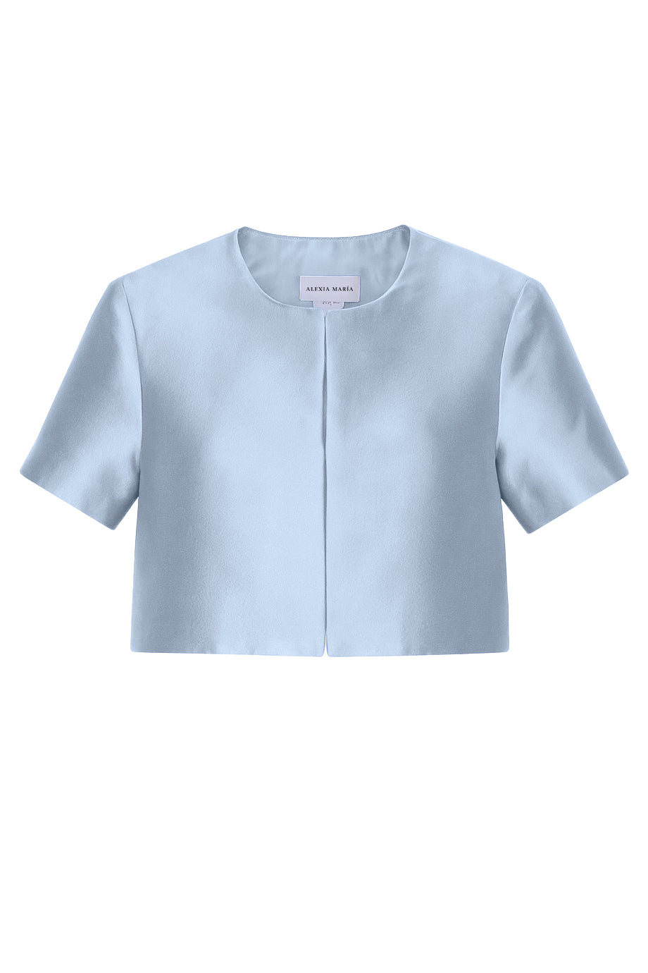 Audrey Silk and Wool Short Sleeve Jacket