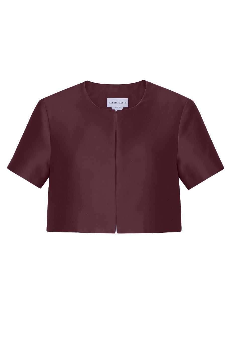 Audrey Silk and Wool Short Sleeve Jacket