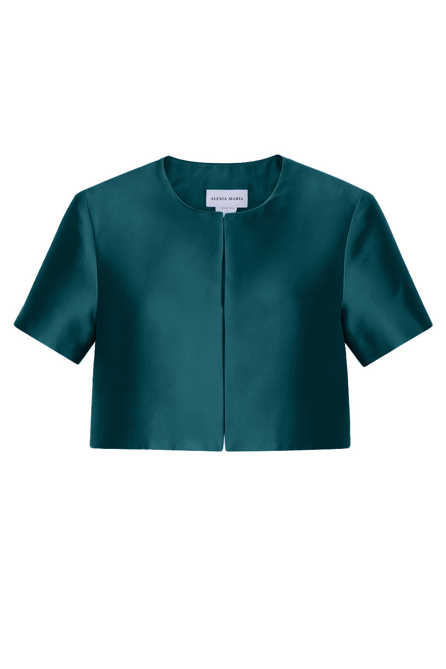 Audrey Silk and Wool Short Sleeve Jacket