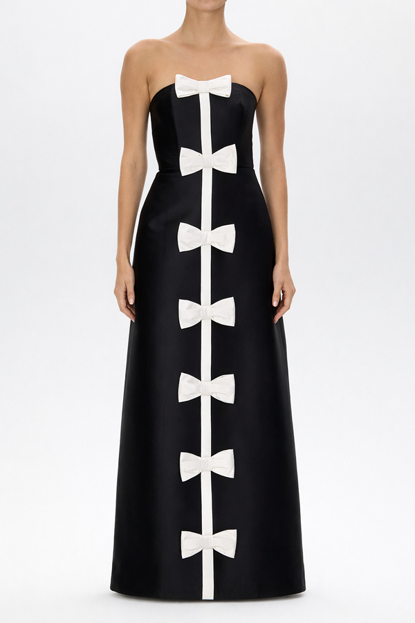 Chloe Silk and Wool A-Line Gown