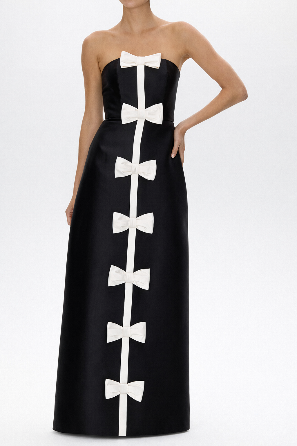 Chloe Silk and Wool A-Line Gown