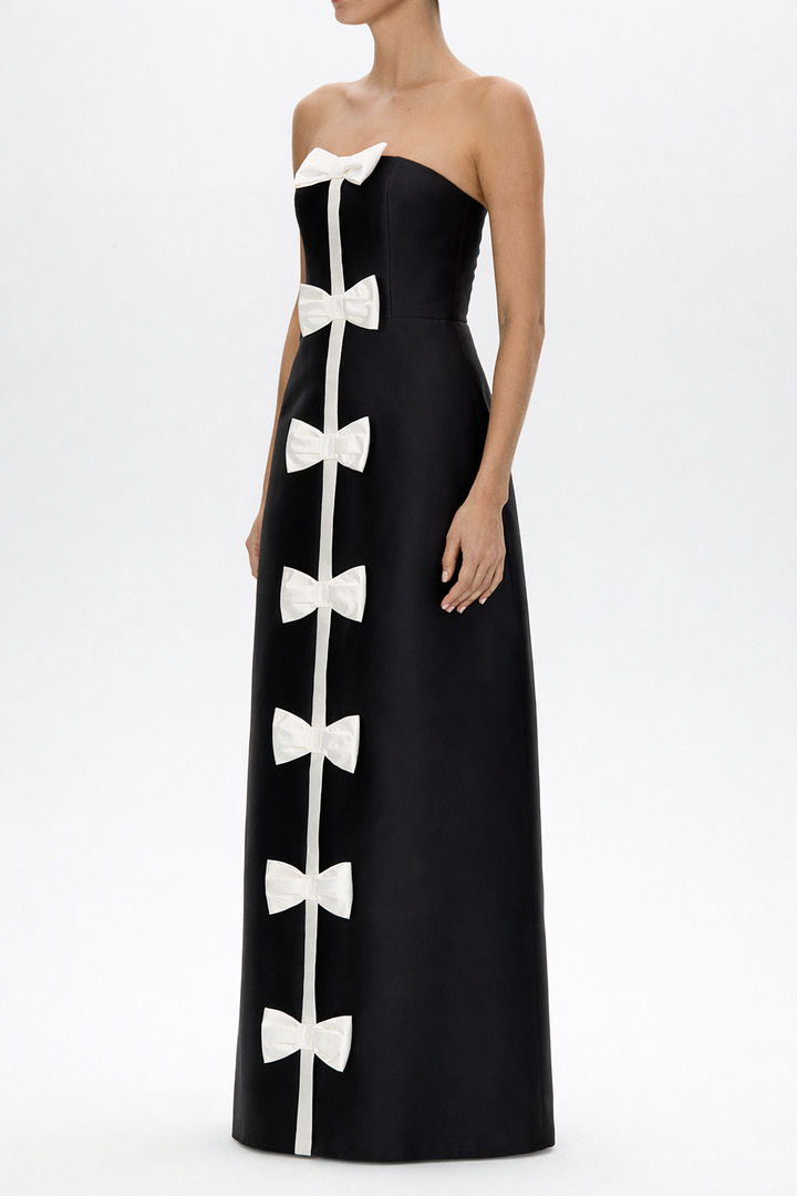Chloe Silk and Wool A-Line Gown
