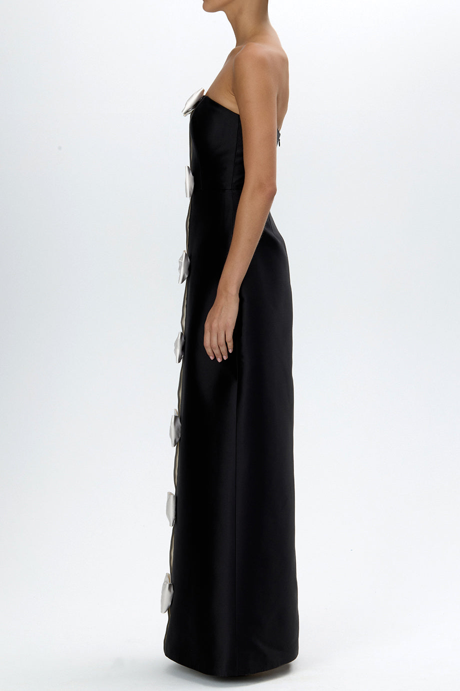 Chloe Silk and Wool A-Line Gown