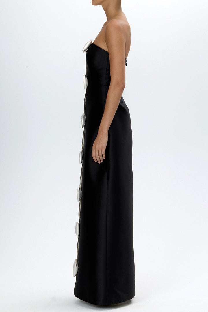 Chloe Silk and Wool A-Line Gown