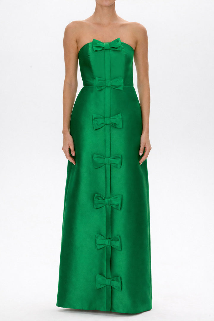 Chloe Silk and Wool A-Line Gown