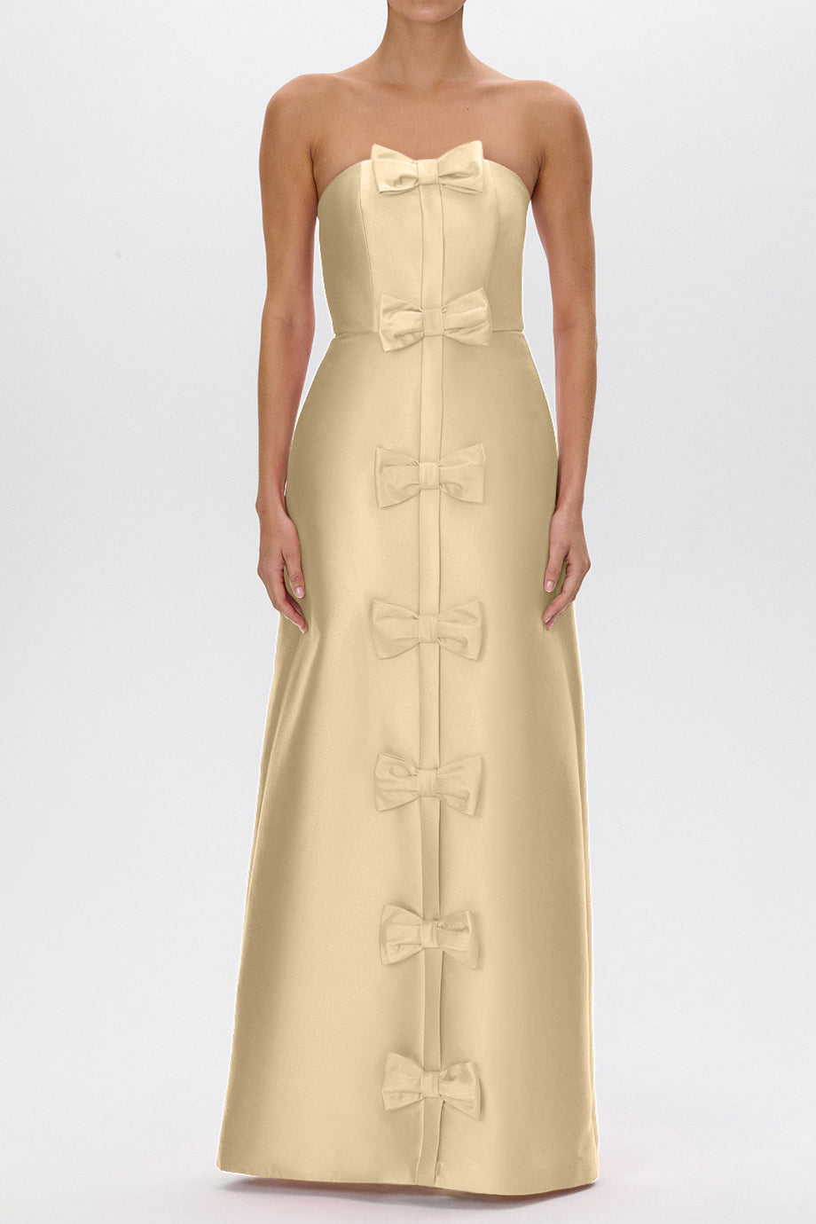Chloe Silk and Wool A-Line Gown
