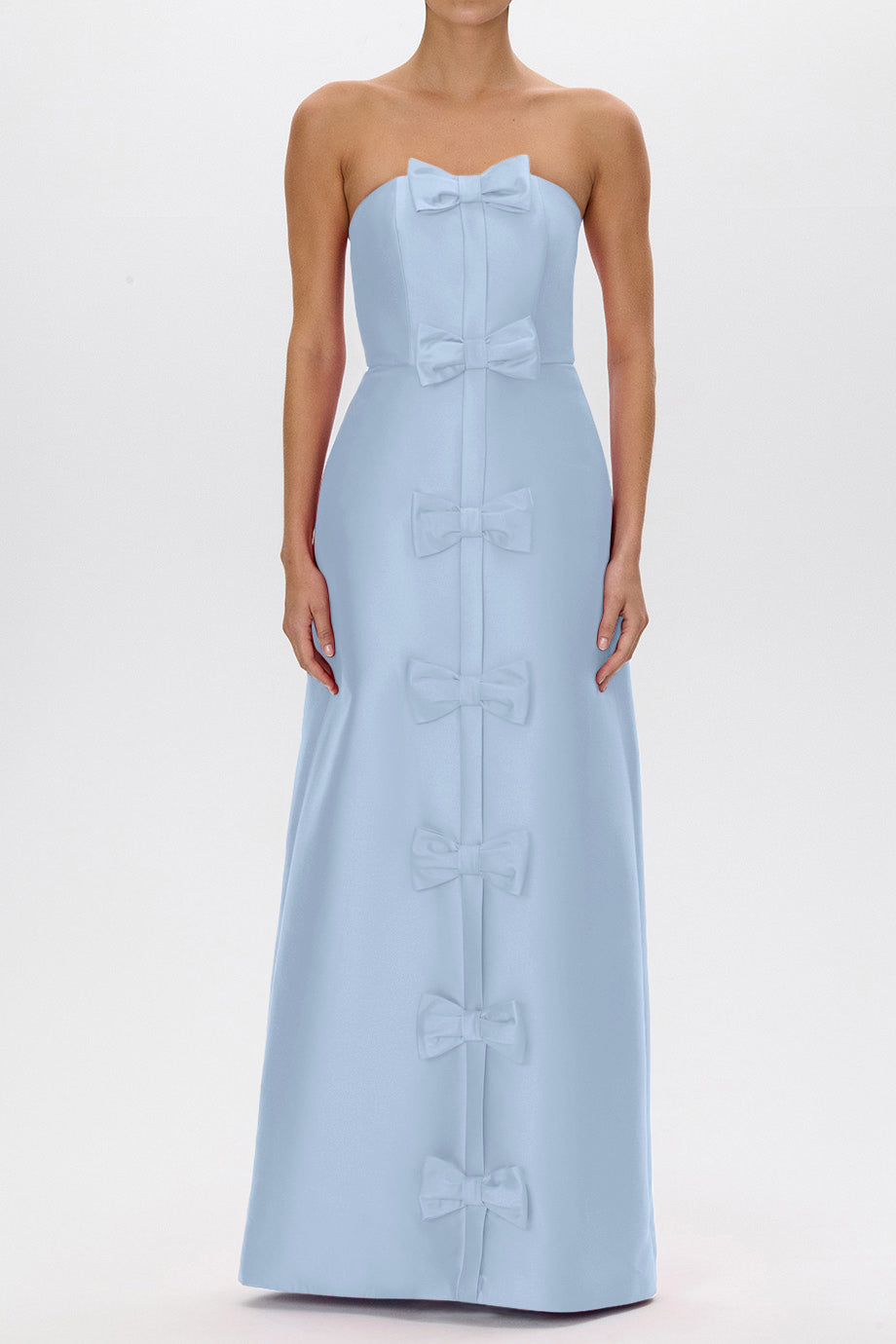 Chloe Silk and Wool A-Line Gown