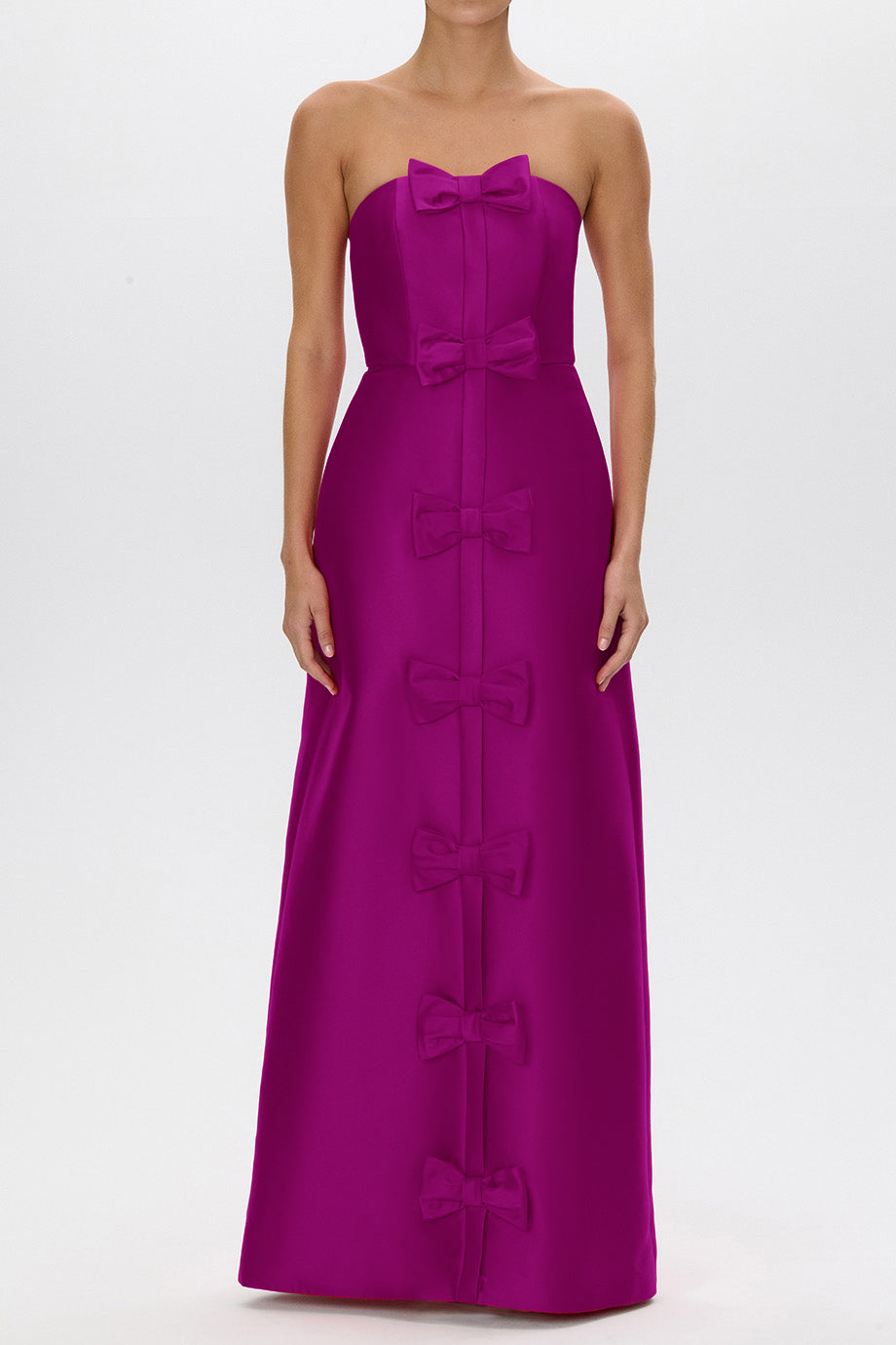 Chloe Silk and Wool A-Line Gown