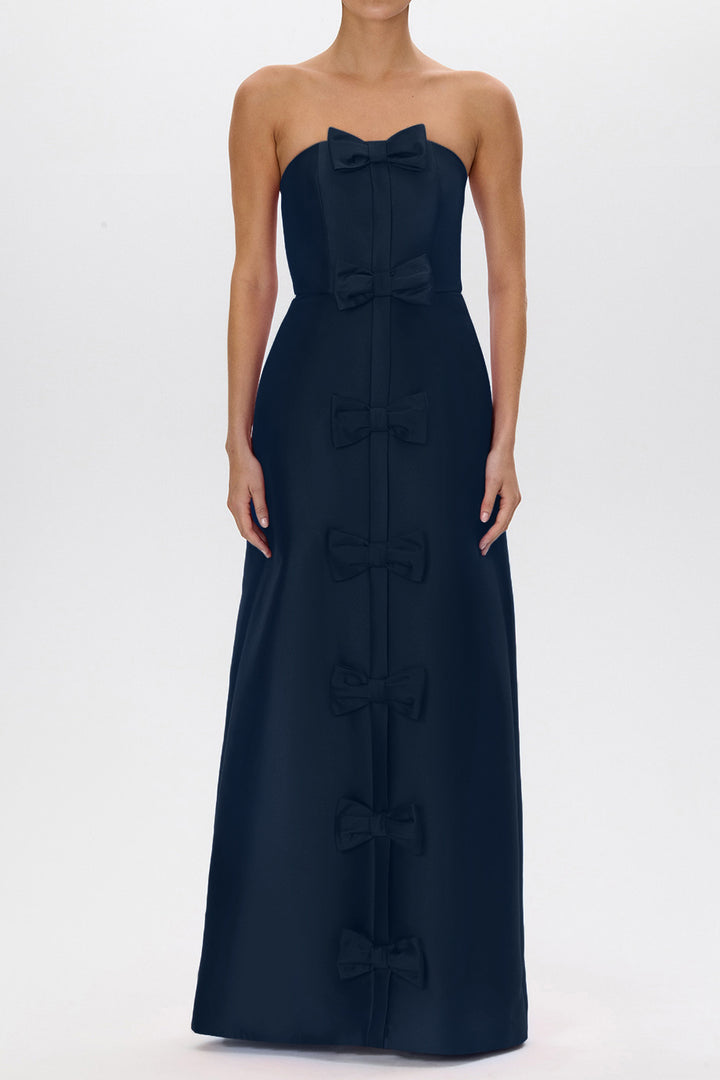 Chloe Silk and Wool A-Line Gown