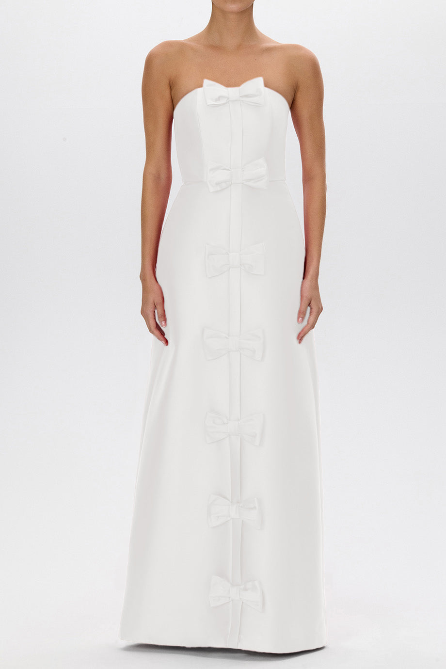 Chloe Silk and Wool A-Line Gown