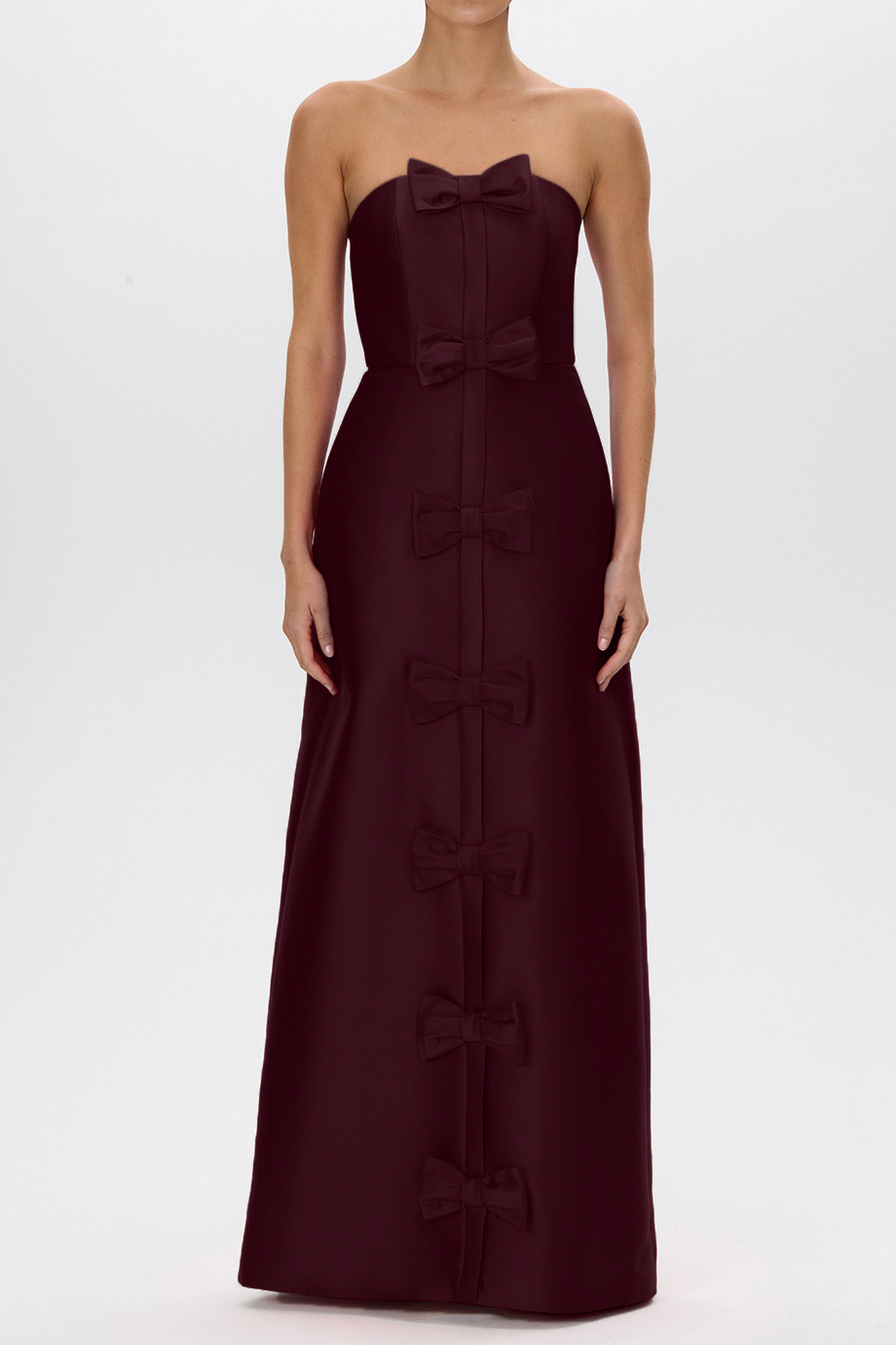 Chloe Silk and Wool A-Line Gown
