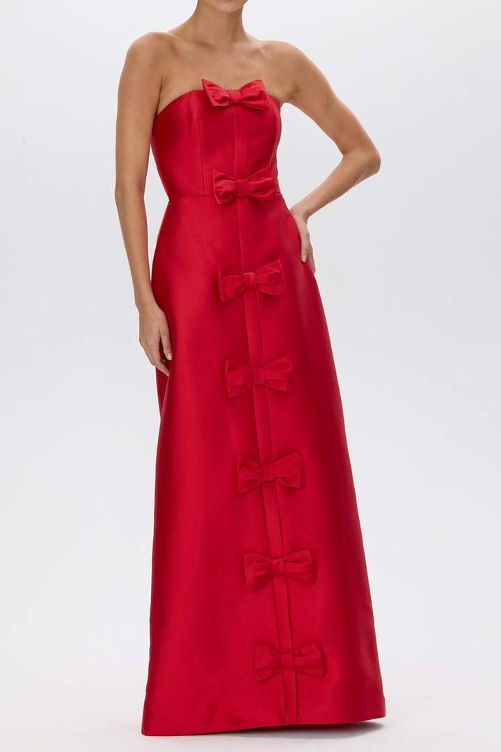 Chloe Silk and Wool A-Line Gown