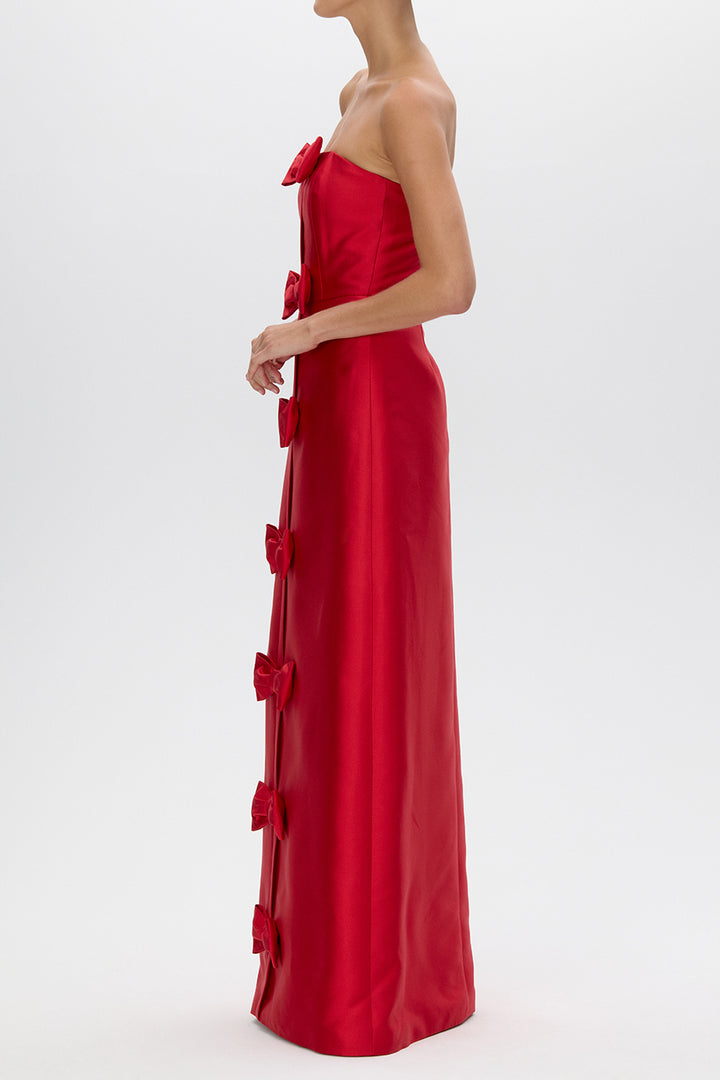 Chloe Silk and Wool A-Line Gown