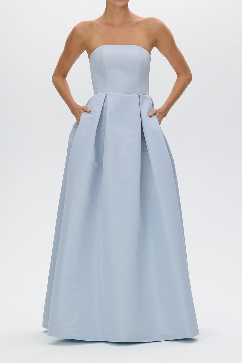 Clara Silk Faille Full Gown