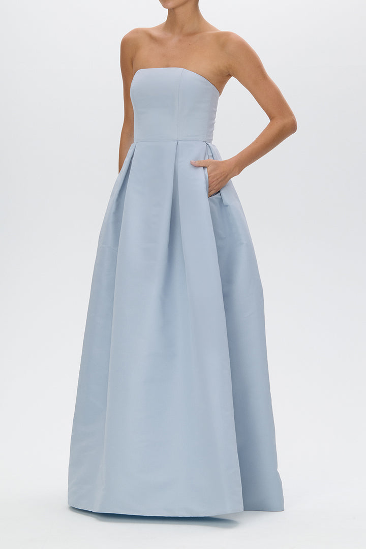 Clara Silk Faille Full Gown