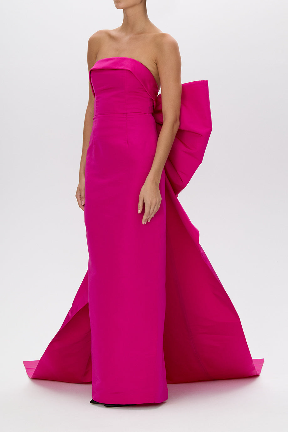 Colette Silk Faille Column Gown