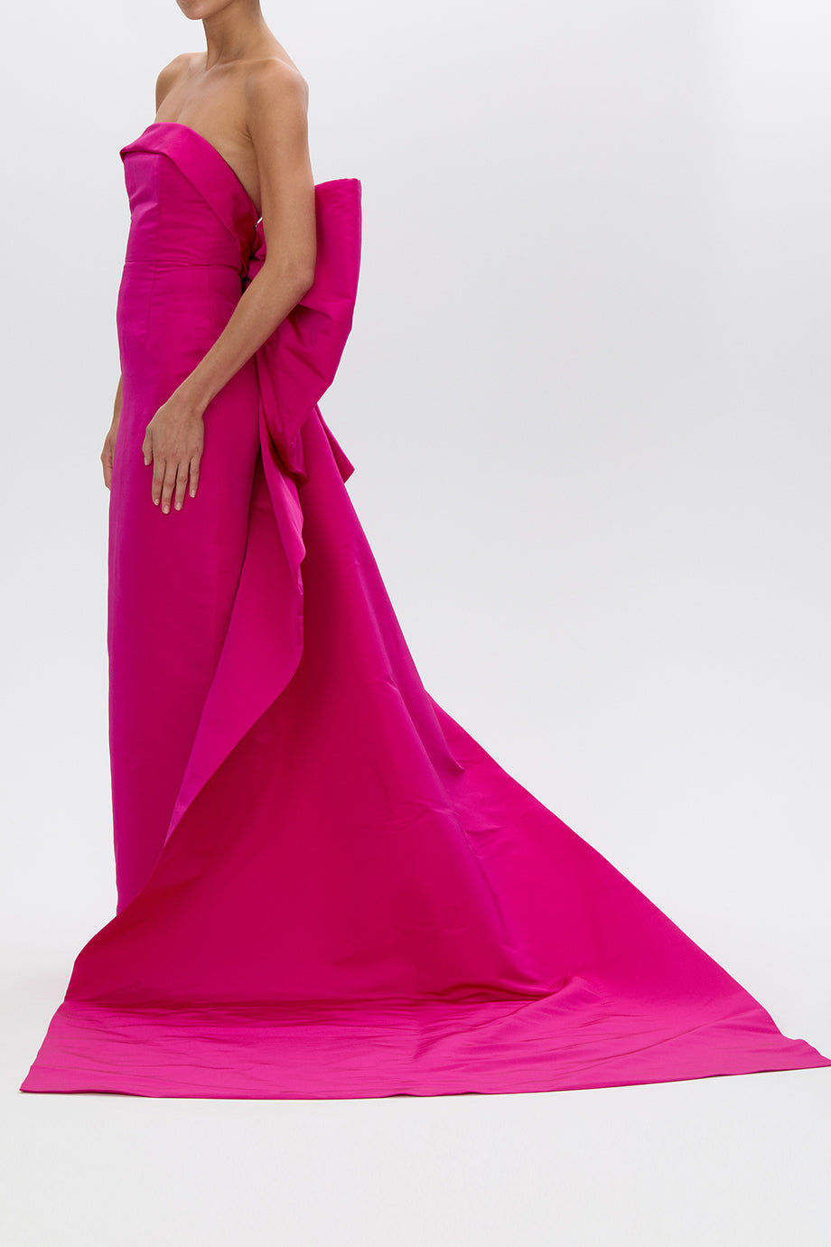 Colette Silk Faille Column Gown