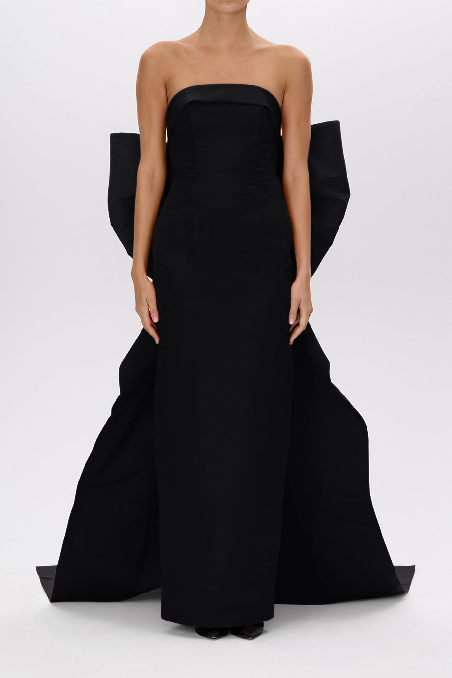 Colette Silk Faille Column Gown