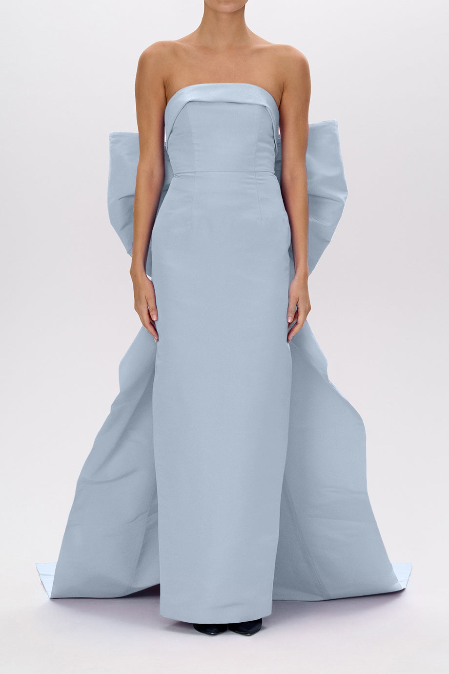 Colette Silk Faille Column Gown