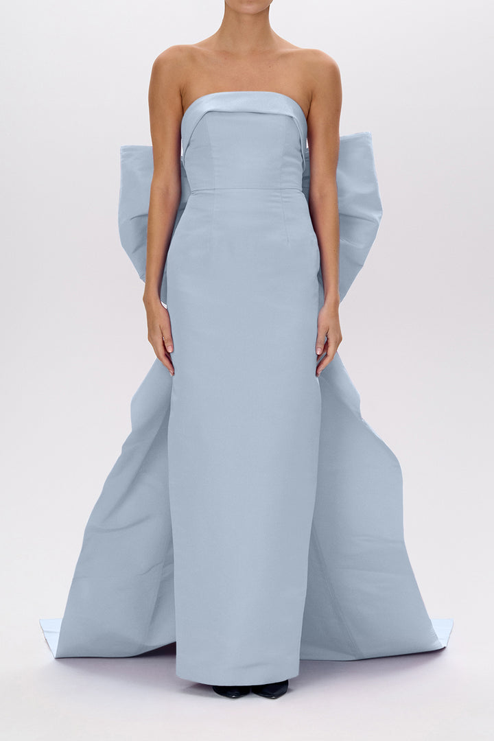 Colette Silk Faille Column Gown