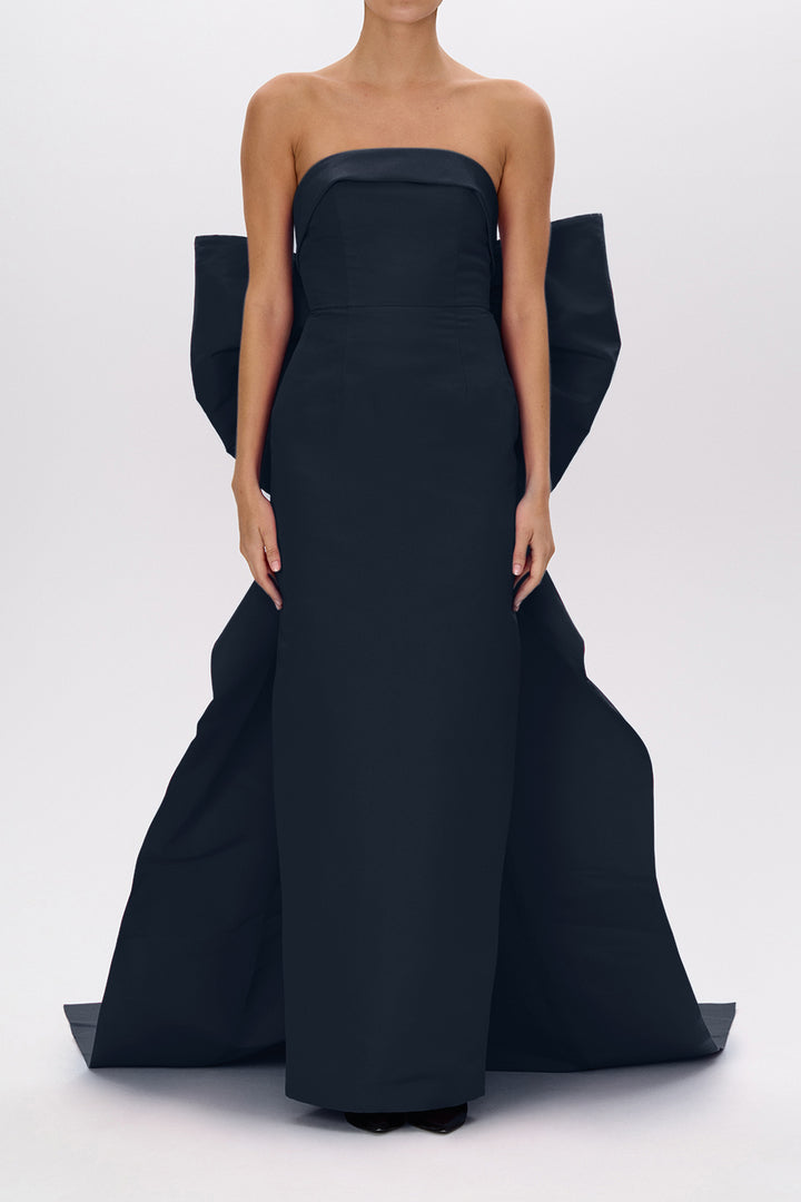 Colette Silk Faille Column Gown