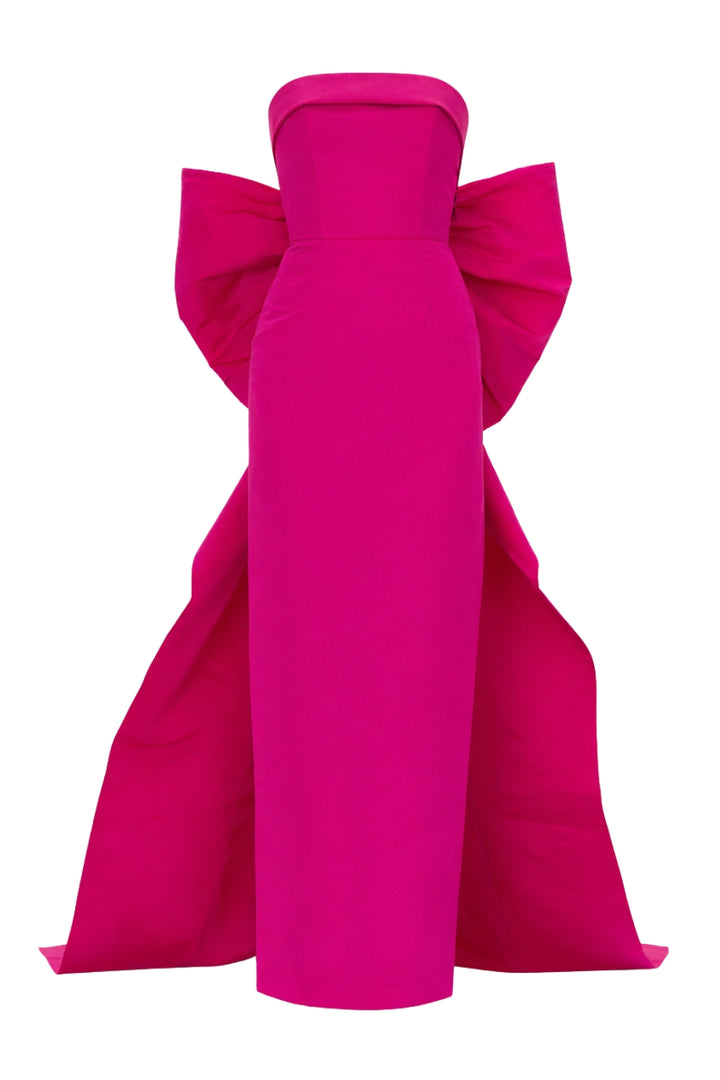 Colette Silk Faille Column Gown