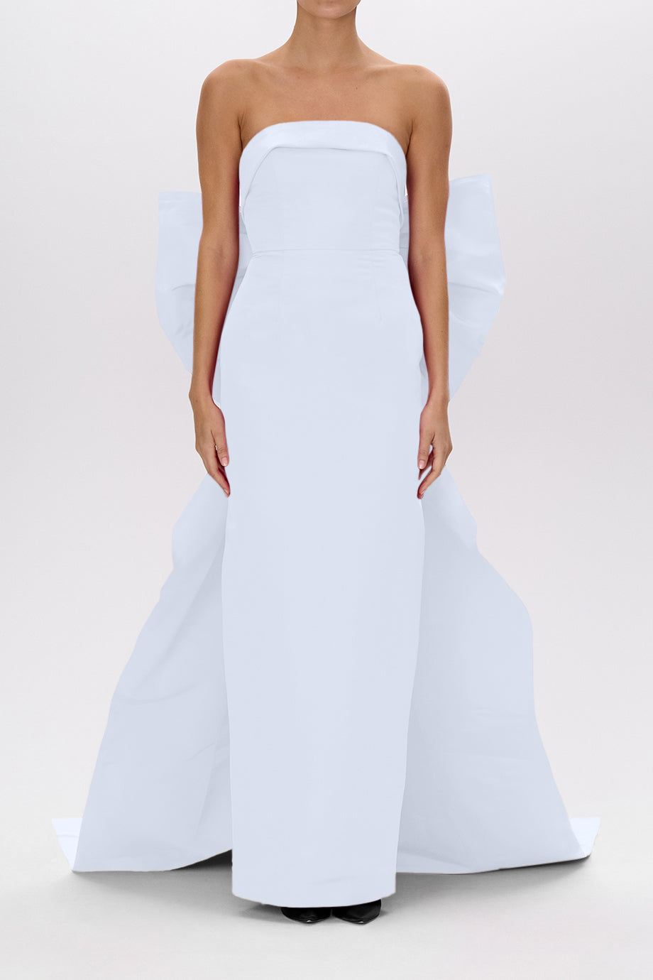 Colette Silk Faille Column Gown